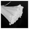 CHATROOM 100pcs Cable Tie Self-Locking Plastic Nylon Tie White Organiser Fasten Cable Wire Cable Zip Ties (Color : White, Size : 8x200mm) view 4