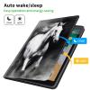 CGFGHHUY Case for 6.8 inch Kindle Paperwhite 11th Generation 2021/Kindle Paperwhite Signature Edition Lightweight Protective Smart Stand Cover with Auto Wake Sleep - Running Horse view 3