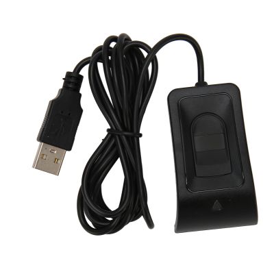 Airshi USB Fingerprint Reader, Multifunction AutoIdentification USB Fingerprint Sensor for Business