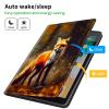 CGFGHHUY Case for 6.8 inch Kindle Paperwhite 11th Generation 2021/Kindle Paperwhite Signature Edition Lightweight Protective Smart Stand Cover with Auto Wake Sleep - Forest and Fox view 3