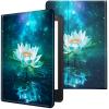 CGFGHHUY Case for All-New Kindle 11th Generation 6 inch 2022 Lightweight Protective Smart Stand Cover with Auto Wake Sleep Case for Kindle 2022 11th Gen E-Reader - Galaxy Lotus Flower view 1