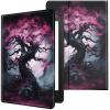 CGFGHHUY for Kindle Scribe Case for Kindle Scribe Cover 10.2 inch Lightweight Protective PU Leather Smart Stand Cover with Auto Wake Sleep Case for Kindle Scribe 2022 - Cherry Blossom Tree view 1