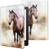 CGFGHHUY Case for 6.8 inch Kindle Paperwhite 11th Generation 2021/Kindle Paperwhite Signature Edition Lightweight Protective Smart Stand Cover with Auto Wake Sleep - Watercolor Horses view 1