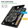 CGFGHHUY Case for 6.8 inch Kindle Paperwhite 11th Generation 2021/Kindle Paperwhite Signature Edition Lightweight Protective Smart Stand Cover with Auto Wake Sleep - Butterfly Moon view 3