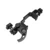 Knadgbft Corrosion Resistant GNSS GPS Pole Clamp with Compass &Open Data Collector Cradle Pole Holder Mount Durable Easy to Use view 1