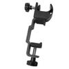 Knadgbft Corrosion Resistant GNSS GPS Pole Clamp with Compass &Open Data Collector Cradle Pole Holder Mount Durable Easy to Use view 2