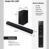 Samsung 2.1Ch 210W Soundbar with Wireless Subwoofer - Black HW-C43M (Renewed) view 4