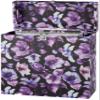 Crosley CR6041A-BF Fusion 3-Speed Bluetooth Turntable and Record Carrying Case Combo, Blue Floral view 4