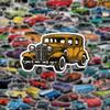 100pcs Classic Car Stickers Cartoon Vinyl Waterproof Stickers for Laptop,Guitar,Motorcycle,Bike,Skateboard,Luggage,Phone,Hydro Flask, Gift for Teen Birthday Party view 4