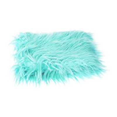 COOPHYA Faux Fur Photography Baby Photography Mat Infant Photo Blanket White Furry Throw Blanket Winter Blankets for Christmas Photo Props DIY White Furry Rugs Newborn Hairy Baby Blanket