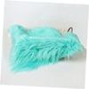 COOPHYA Faux Fur Photography Baby Photography Mat Infant Photo Blanket White Furry Throw Blanket Winter Blankets for Christmas Photo Props DIY White Furry Rugs Newborn Hairy Baby Blanket view 3