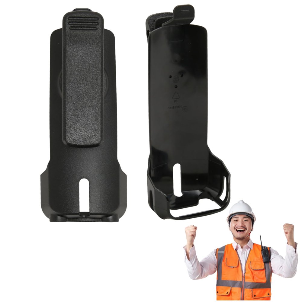 Walkie Talkie Belt Clip for DTR620 DTR650 DTR550 DTR410 Two Way Radio, 90 Rotatable Hands Walkie Talkie Replacement