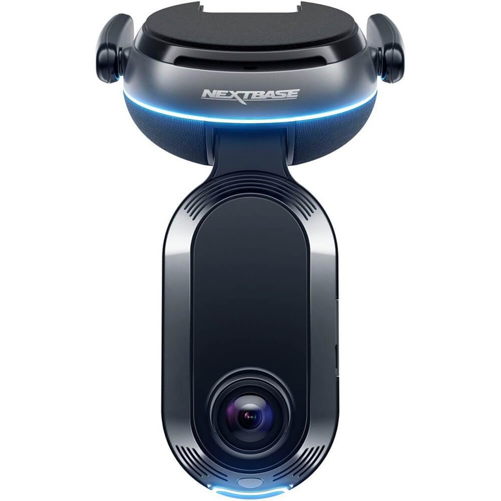 NEXTBASE iQ 1K Smart HD Dash Cam Pro with 4G/LTE and GPS, 64G Micro SD Card Bundle, 1080p High Definition Dual Dashcam Front & Rear with Smart Sense Parking, Emergency SOS, and Roadwatch AI