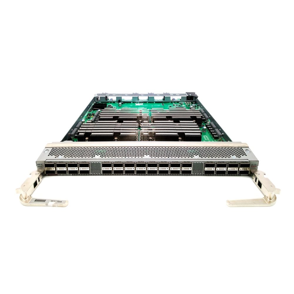 Cisco Nexus N9K-X9732C-EX 32-Port 100GB QSFP28 Switch Line Card (Renewed)
