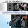 BolAAzuL Replacement USB Dongle Extender for Logitech Unifying Receiver, USB 2.0 Male to Female Connector Extension Converter Adapter for Mouse/Keyboard, PC/Laptop/Desktop view 2
