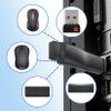 BolAAzuL Replacement USB Dongle Extender for Logitech Unifying Receiver, USB 2.0 Male to Female Connector Extension Converter Adapter for Mouse/Keyboard, PC/Laptop/Desktop view 4