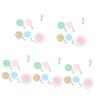 GLEAVI 25pcs Screen Eyeglass Lens Compact Cleaning Cloth for Glasses and Electronics Random Color view 1