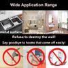 UGpine Shower Head Holder, Handheld Shower Holder, Shower Head Bracket with Strong Suction Cup, Adjustable Shower Bracket, Wall Movable Shower Bracket, No Punch Bathroom Accessories view 3