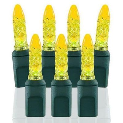 Pro Christmas M5 LED Outdoor Christmas Lights, Yellow, 70 Count