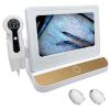 Skin Diagnosis Hair Analyzer, 10inch LCD Screen Digital Skin Detector, Multi Functional Hair Follicle Skin Analyser Skin Analyzer Machine Skin Pigment Tester for Scalp Diagnosis and Treatment view 1