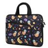 11 11.6 12 12.1 12.5 inches Laptop Sleeve Chromebook Case Ultrabook Case Notebook Sleeve PC Messenger Bag Tablet Case Neoprene Handle Sleeve for Women Men, Two Pockets(Space Sloth) view 3