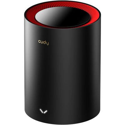 Cudy AX3000 Wi-Fi 6 2.5G Mesh System, Covers up to 2500 Sq.Ft., Replaces Wireless Router and Extender, Supports Ethernet Backhaul, Ideal for 2.5G Network, M3000 1-Pack