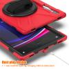 Case for Samsung Galaxy Tab S9 Ultra 14.6" 2023 X910 X916B X918U, Military Grade 15ft Drop Tested Shockproof Protective Silicone Cover with 360 Rotating Stand, Hand Strap and Pencil Holder view 2