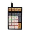 Wilitto Backlight Numeric Keypad for Laptop,21 Key Wired USB Mechanical Numpad, External Mini Numbers Keyboard for Laptop PC Computer Financial Tax Accounting Office Tool Multicolor view 1