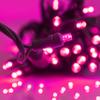 Pro Christmas LED Christmas Lights  70 Count Wide Angle Conical String Lights  Professional Grade Indoor/Outdoor Commercial Holiday Light Set for Trees, Bushes, & Dcor  Pink view 2