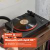 JBL Spinner BT - Bluetooth with AptX-HD Turntable, Components, Removable Headshell, Aluminum Platter and Belt Drive, Moving Magnet Cartridge pre-Installed (Black) view 3