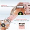 20mm Watch Band Replacement for Garmin fenix 5S/5S Plus/6S/7S/Instinct 2S/D2Quick Fit silicone with rosegold buckle, GREY and DUSTROSE Bundle view 4
