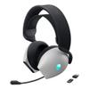 Alienware AW720H Dual-Mode Wireless Gaming Headset - Dolby Atmos Spatial Sound, Wireless 2.4 GHz, 3.5mm Connector Cable, in-line Controls, Integrated Microphone, Unidirectional - Lunar Light view 1