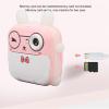 Children Cute Print Camera 24MP Multi Zoom Cartoon Smart Kids Instant Camera Thermal Print Digital Mini Camera () view 2