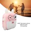 Children Cute Print Camera 24MP Multi Zoom Cartoon Smart Kids Instant Camera Thermal Print Digital Mini Camera () view 3