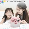 Children Cute Print Camera 24MP Multi Zoom Cartoon Smart Kids Instant Camera Thermal Print Digital Mini Camera () view 4