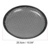 Taimmach 10 Inch Car Universal Audio Speaker Subwoofer Metal Waffle Grill Cover Protector with Rubber Edge and Clips view 3
