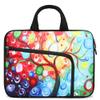 11 11.6 12 12.1 12.5 inches Laptop Sleeve Chromebook Case Ultrabook Case Notebook PC Messenger Bag Tablet Neoprene Handle Sleeve for Adult Men Women, Two Pockets (Colorful Tree) view 1