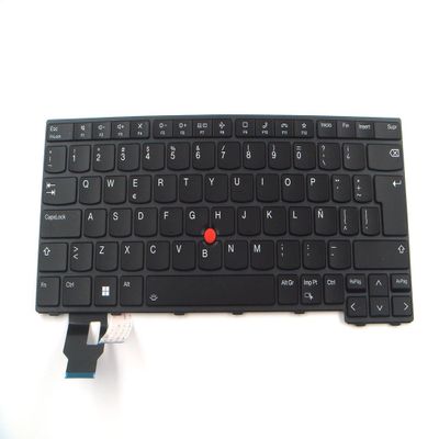 Bayjebu Parts for Lenovo ThinkPad T14 P14S Gen 3 4 Keyboard Lastin Spanish Backlit 5N21D67973