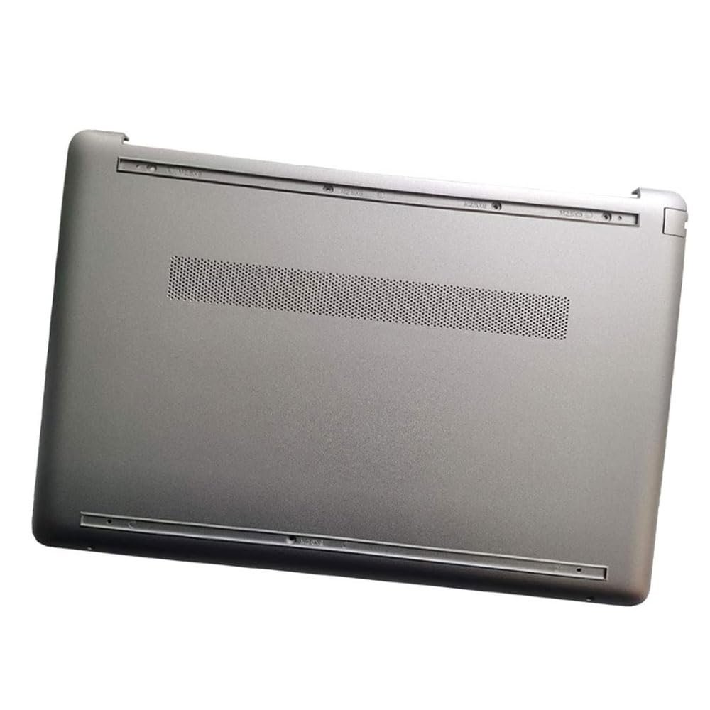 AKGIFT Laptop Replacement Bottom Base Cover Case for HP 15-dw0037wm, 15-dw0083wm, 15-dw1024wm, 15-dw1033dx, L52007-001, AP2H8000800, 15-dw0043dx, 15-dw3053, 15-dw1053dx (Silver, Plastic)