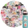 103Pcs Bookish Stickers Vinyl Book Stickers for Kindle, Book Stickers Decals for Laptop Water Bottle Bumper Luggage Computer Skateboard Snowboard. Gifts for Kids Girls Teens view 1