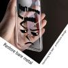 ZXLZKQ Phone Case for Honor X6a (6.56"), Clear TPU Soft Silicone Cover [Ultra-Thin X Anti Yellow] Shockproof Anti-Drop Protective Shell Cover for Honor X6a - Do not Touch me view 2