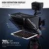 NEEWER Teleprompter X17 II with RT113 Remote/APP Control, 17" HD Beamsplitter All Metal Frame Upgraded Camera Mount QR Plate Compatible with Manfrotto 501PL iPad iPhone, Max Load 44.1Ib, Assembly Free view 2