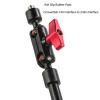 31in Adjustable Articulating Arm Camera Mount with 1/4in 3/8in Thread, Compatible with DSLR, Action, Mini Cameras, Tablets, Smartphones, and Monitors, 360 Degree Rotation(Without Clips) view 2