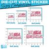 (3Pcs) Hot Girls Read Fantasy Stickers Fantasy Reading Book Stickers Bookish Booktok 3" Waterproof Die-Cut Vinyl Sticker for Water Bottle Laptop Hard Hat Kindle Cars Sticker Decal Stuff Gifts 3 Inches view 4