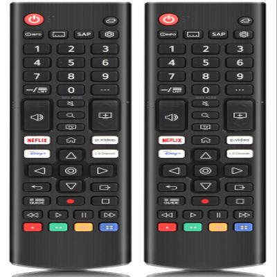(2-Pack) for LG Smart TV Remote Control Replacement, Compatible with All LG LED/LCD/OLED//QNED/UHD Smart TVs (AKB76040302)