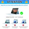 CGFGHHUY for Microsoft Surface Pro 7 Case Lightweight Protective PU Leather Smart Stand Cover with Auto Wake Sleep Tablet Case for Microsoft Surface Pro 7 Plus/7/6/5/4 - Cherry Blossom Tree view 2