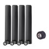 Geekstory Dual Band WiFi 2.4GHz 5.8GHz 10dBi RP-SMA Male Antenna 15cm 6inch Universal Antenna Amplifier for WiFi Router Wireless Signal Booster (Pack of 4) view 1