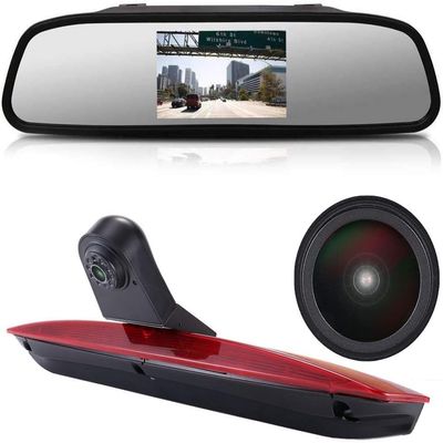 1280*720 pixel Super HD Brake Light Backup Camera with Rear-view Mirror,Reversing Camera Replacement for Mercedes Benz Vito W447 109 111 114 BLUETEC LWB Kasten CDI Van 2 double door 3rd MPV from 2015