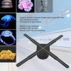 3D Hologram Fan, 50cm 3D Holographic Projector, Advertising Display Projection Fan for Shop Bar Party Christmas Halloween Holiday(US Plug) view 4