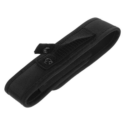 Angoily Flashlight Belt Holder Durable Nylon Torch Pouch for Hiking Portable Storage Bag for Protective Cover Fine Workmanship Lightweight and Convenient Design